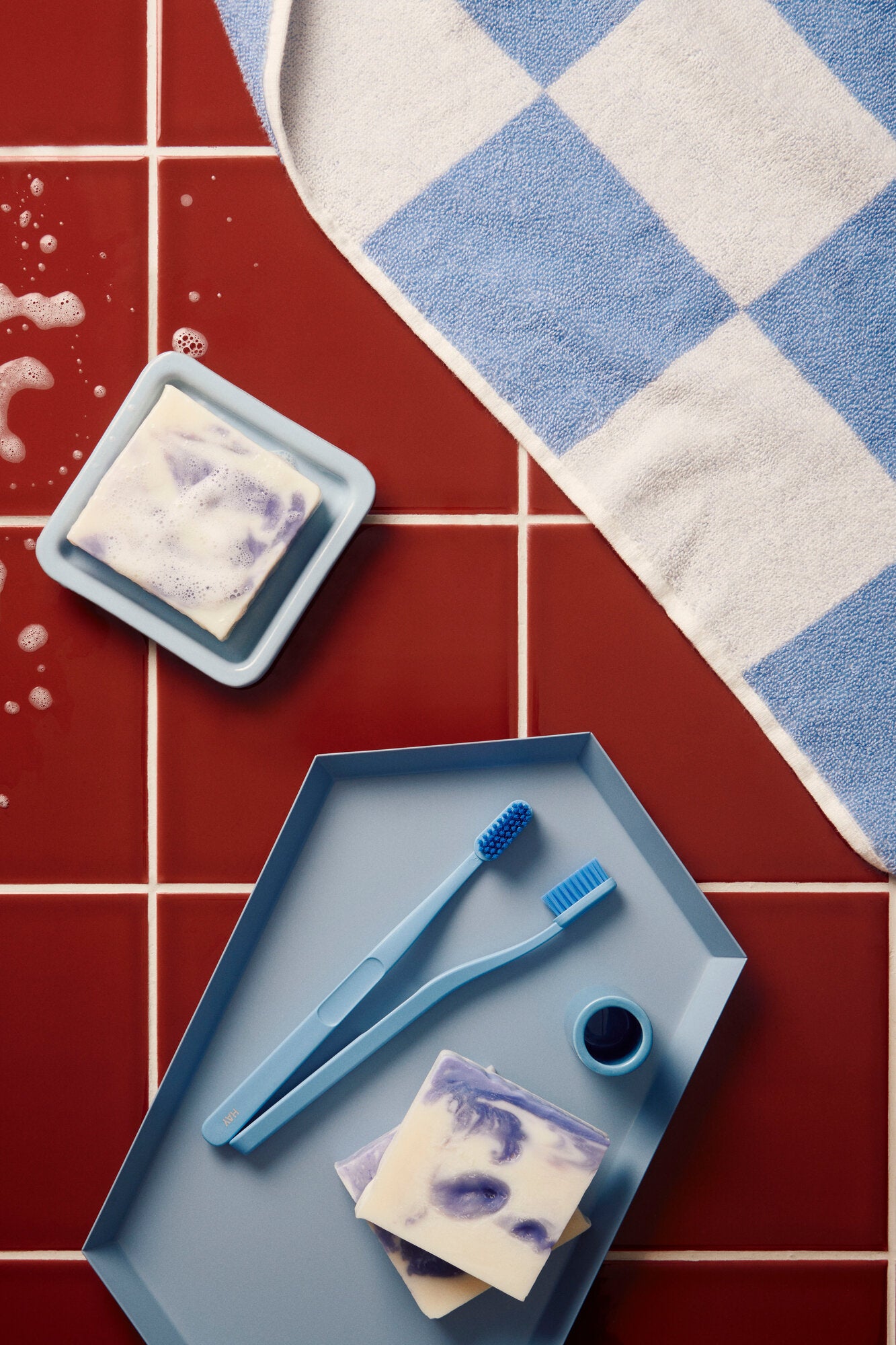 Sæbeskål - Light blue